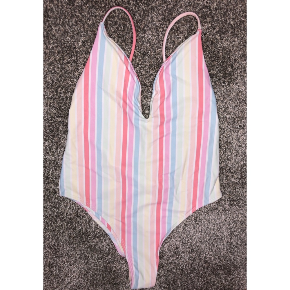 Striped Swimsuit